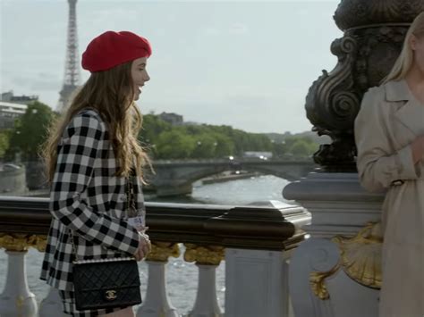 chanel emily in paris|chanel purse netflix.